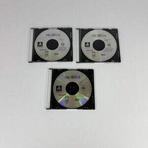 Final Fantasy VII 7 PS1 Playstation 1 1997 Discs Only Tested Working